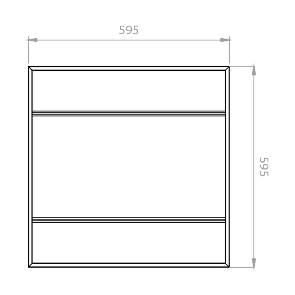 Dimensiones Panel Led Meseta